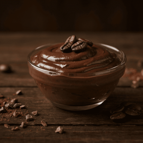 Creme de chocolate com aroma de café
